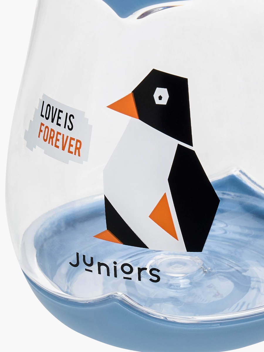 Penguin Print Tritan Sipper Cup with Handles - 240 ml