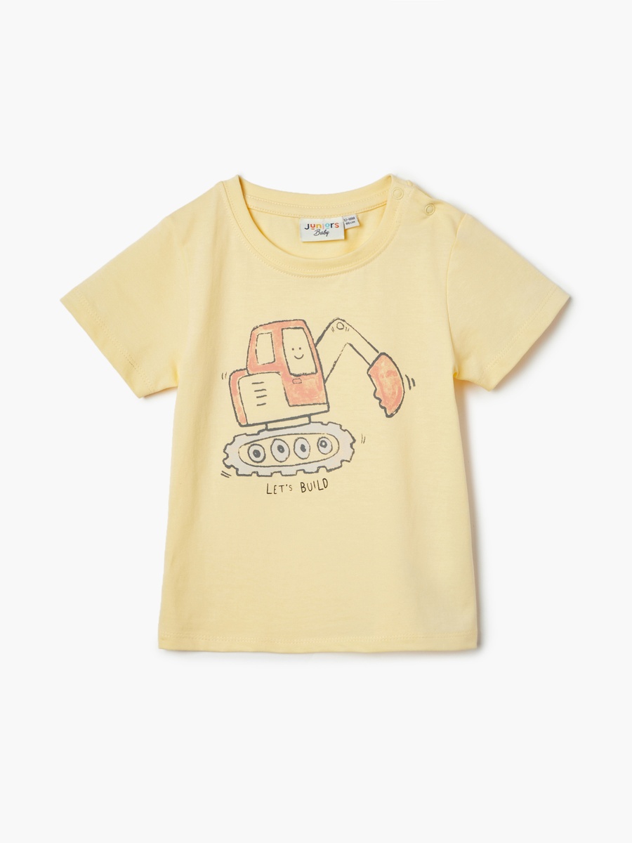 Printed T-Shirt with Short Sleeves