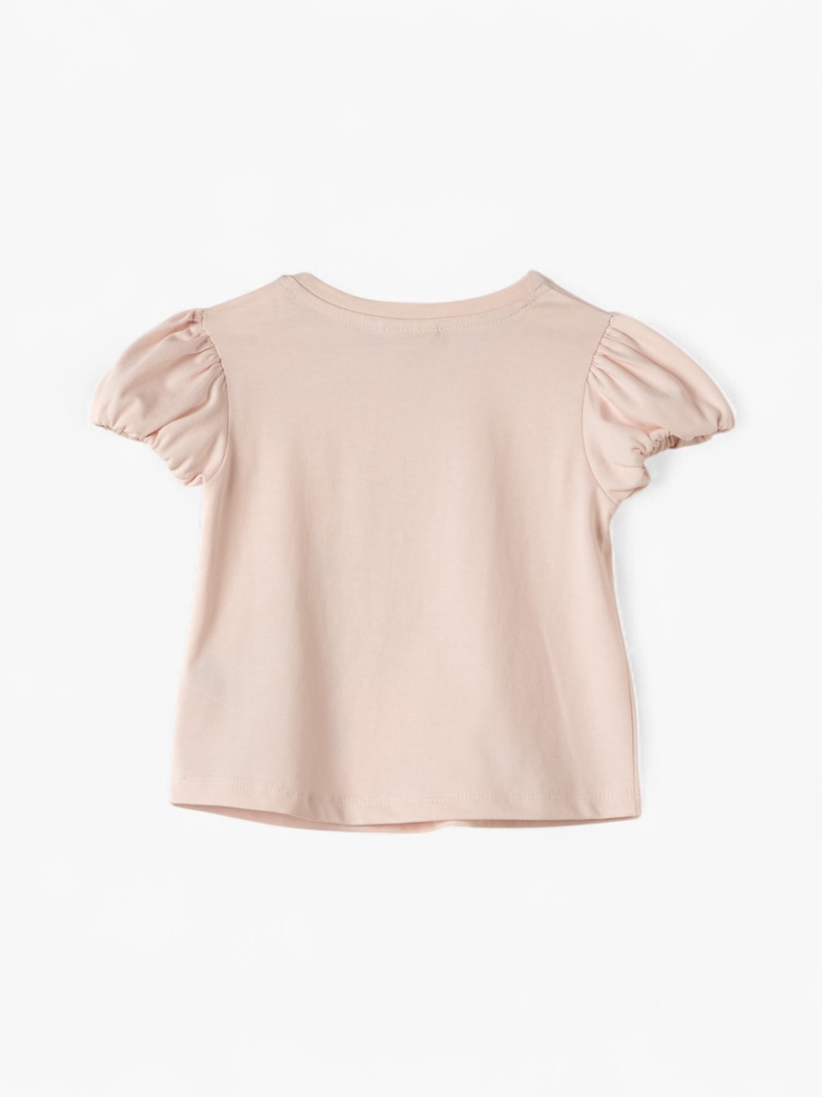 Cactus Print T-Shirt with Short Sleeves
