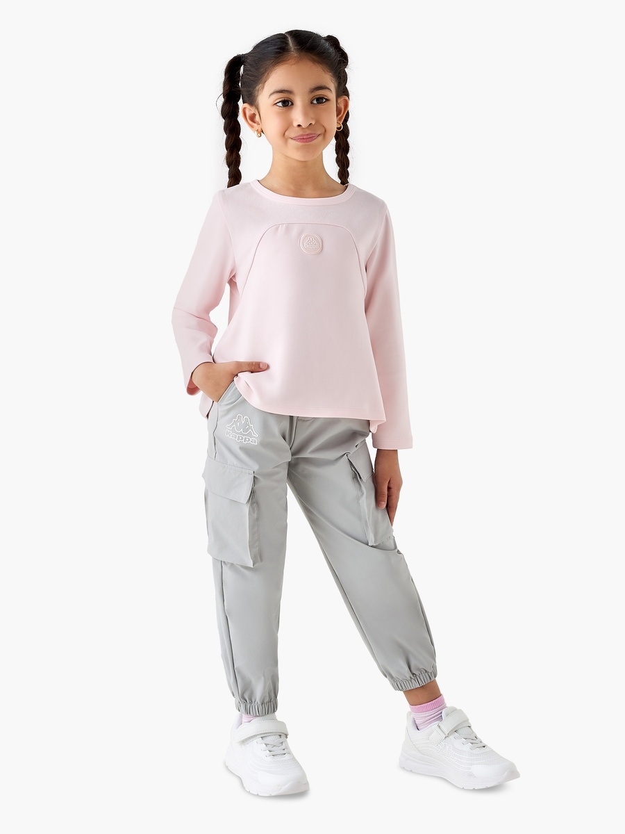 Panelled Long-Sleeved T-Shirt