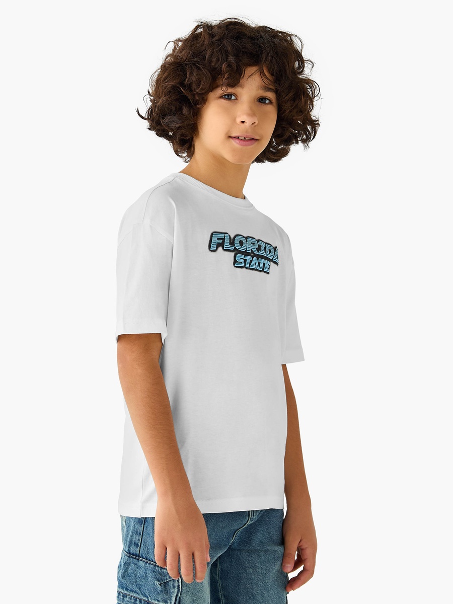Typographic Print T-Shirt