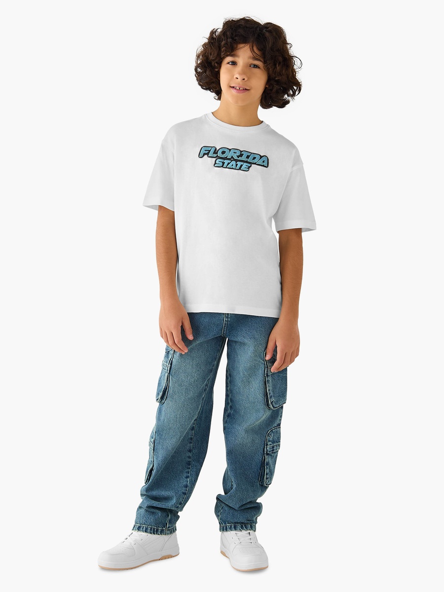 Typographic Print T-Shirt
