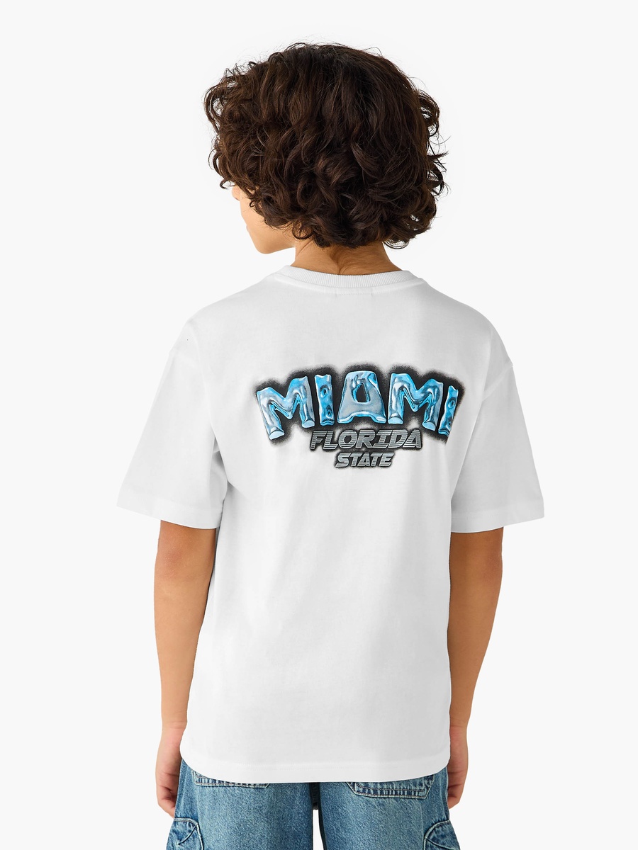 Typographic Print T-Shirt