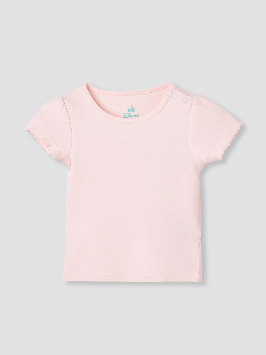 Minnie Mouse Print Dungaree Dress and T-Shirt Set