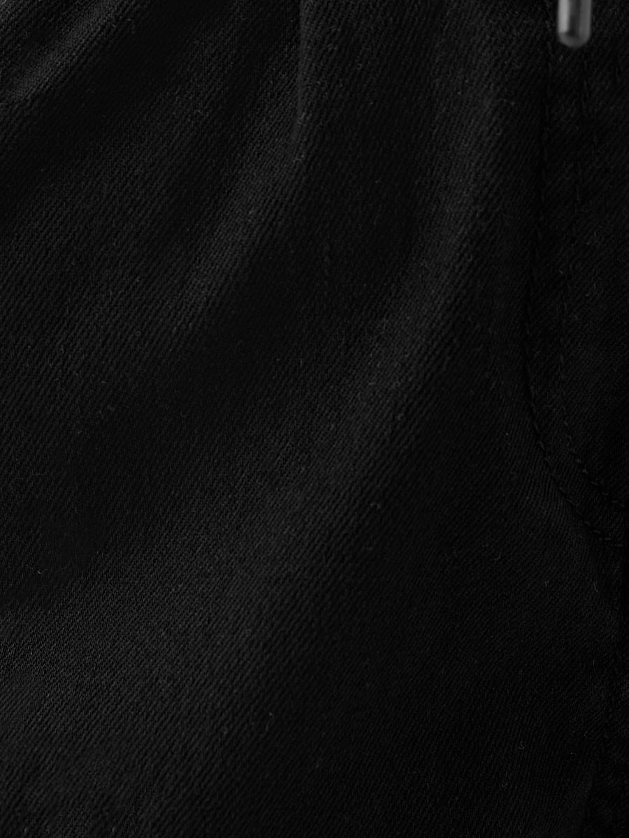 Solid Shorts with Drawstring Closure and Pockets