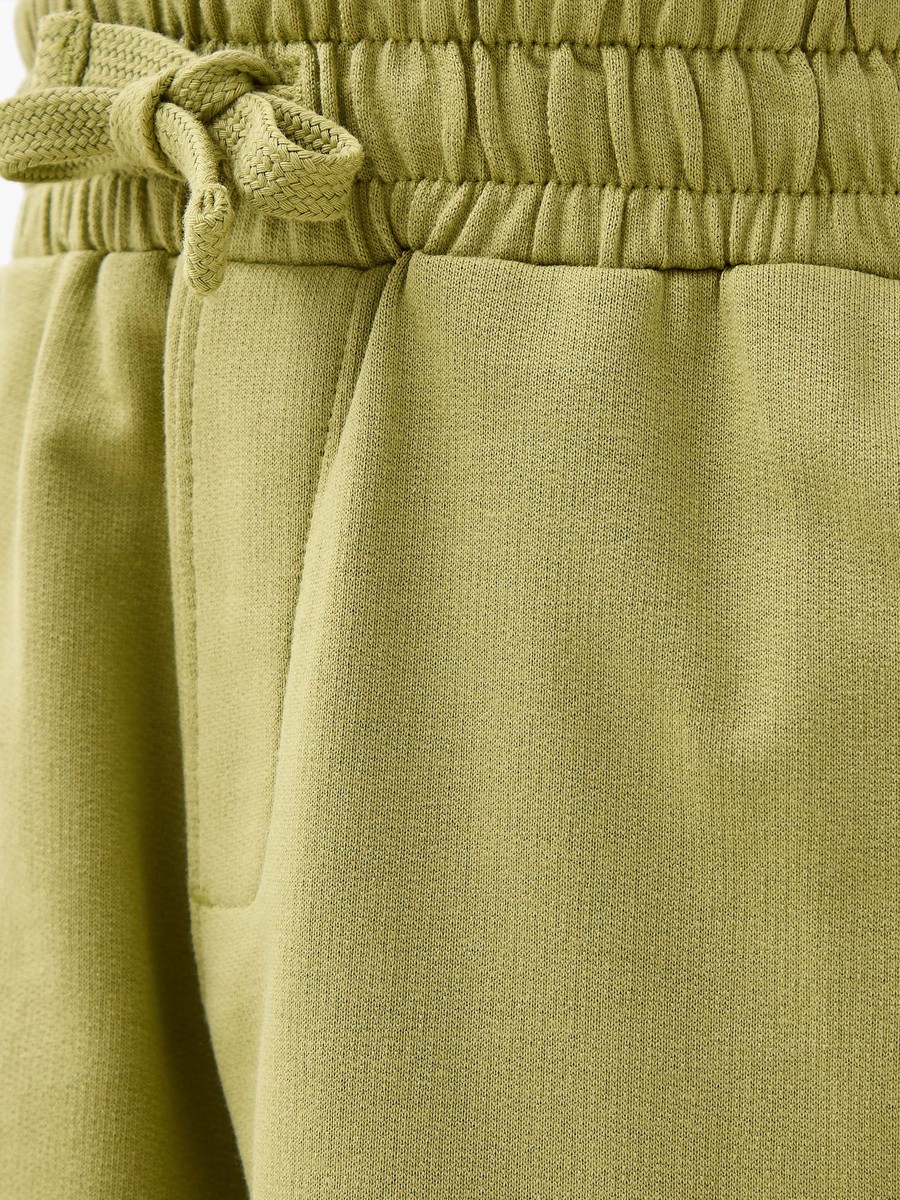 Solid Shorts with Pockets and Drawstring Closure