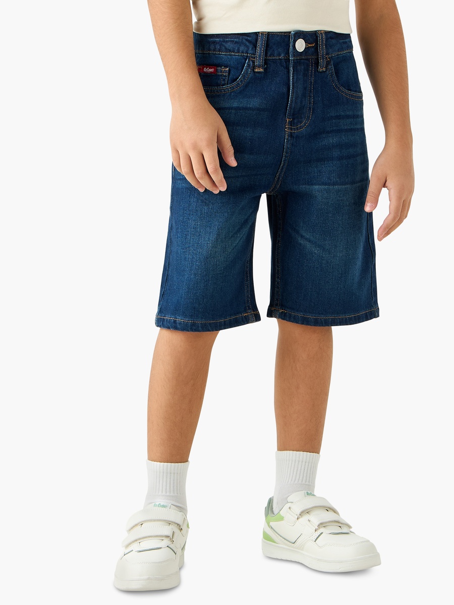 Denim Shorts with Pockets