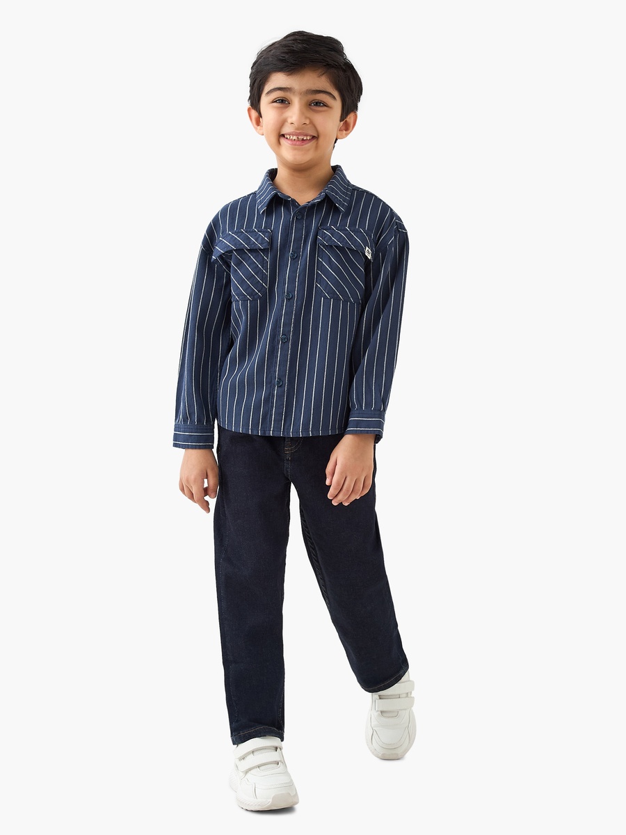 Striped Collared Shirt