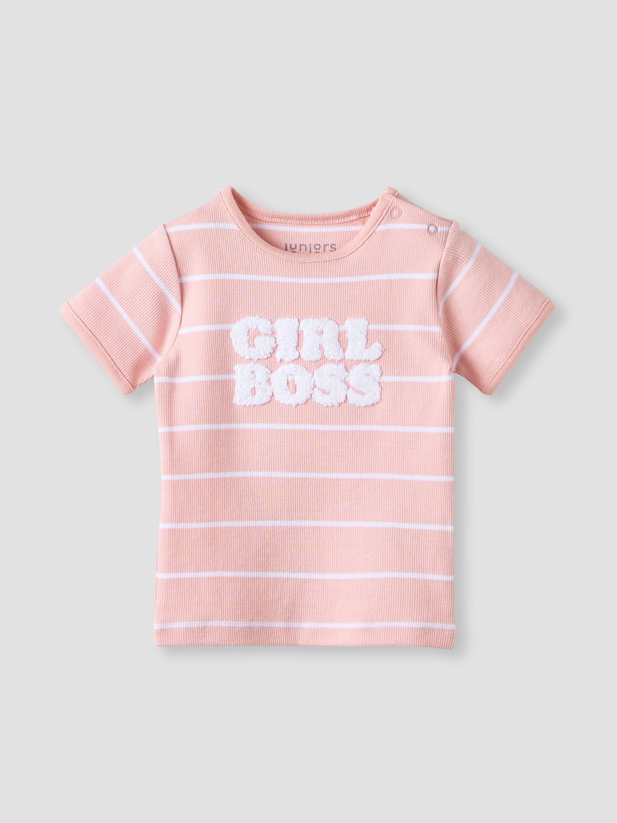 Striped T-Shirt and Shorts Set
