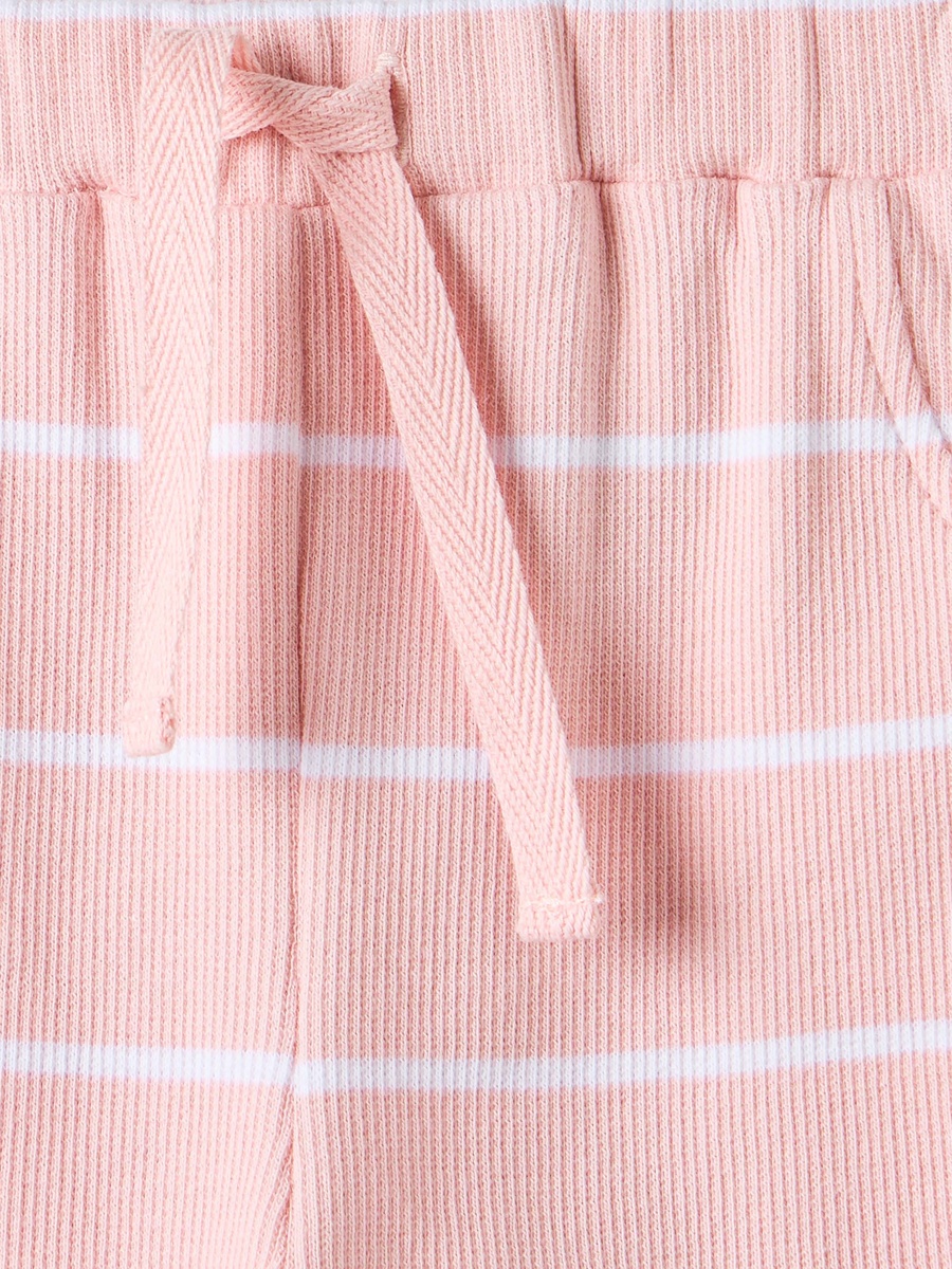 Striped T-Shirt and Shorts Set
