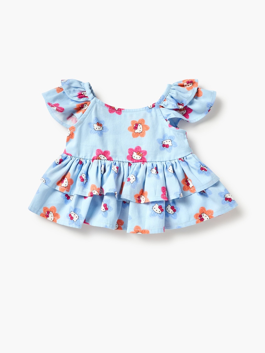 Hello Kitty Print Top and Pants Set