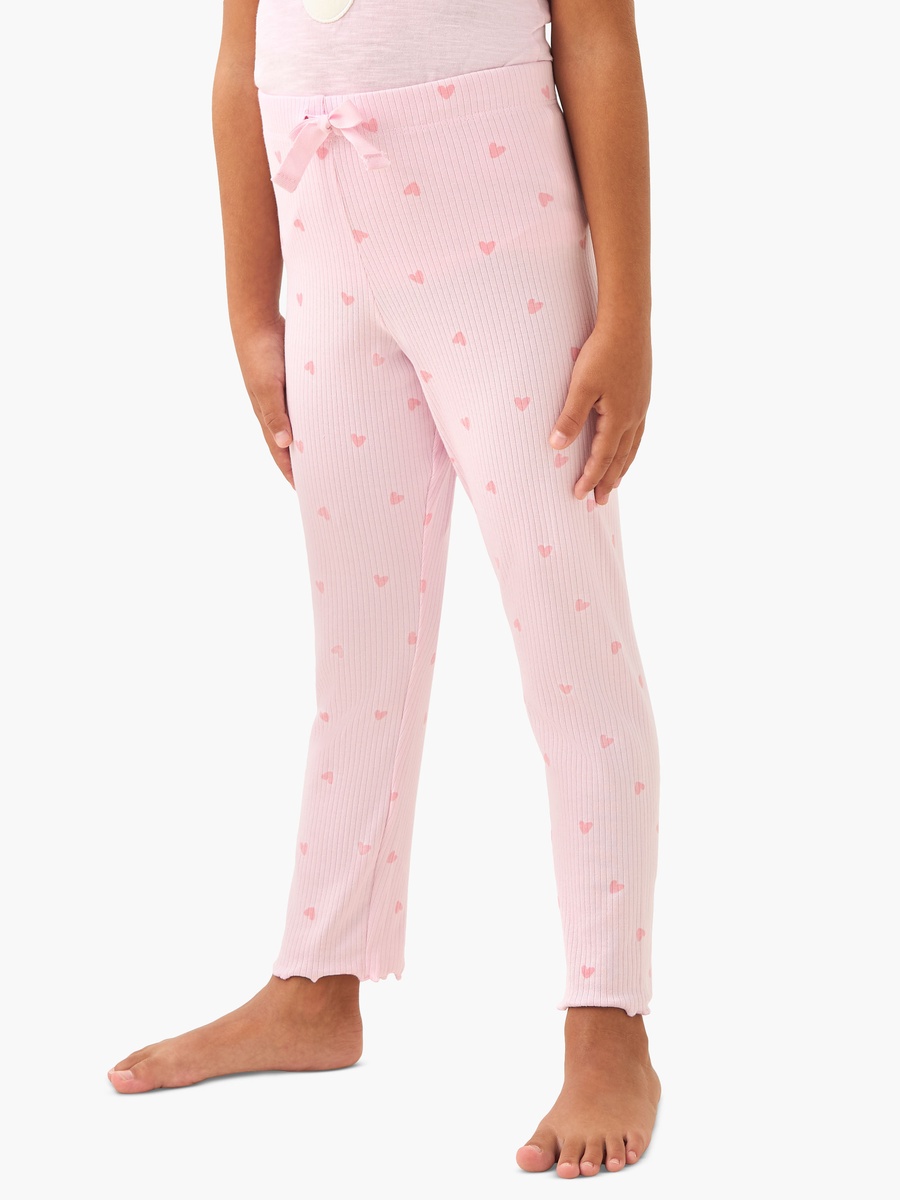 Floral Applique T-Shirt and Pyjama Set