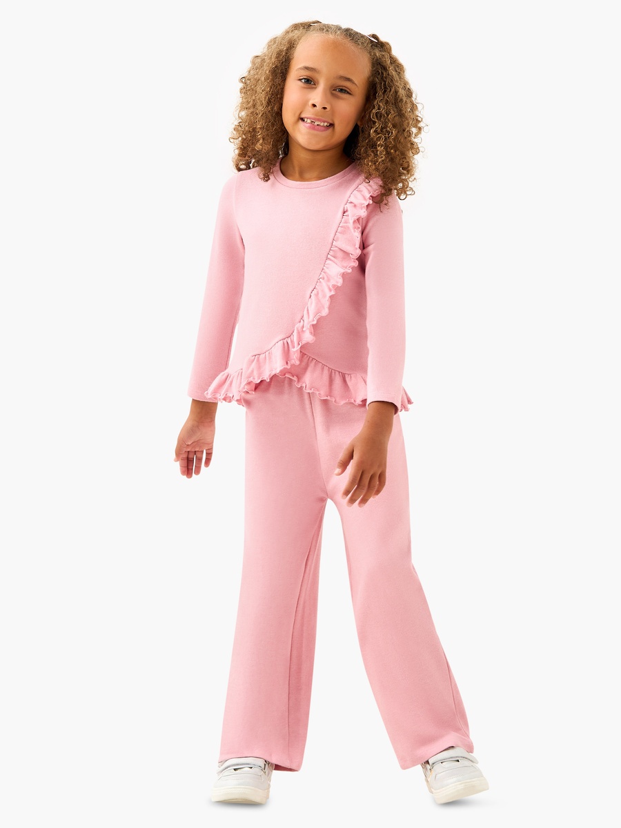 Ruffled T-Shirt and Pants Set