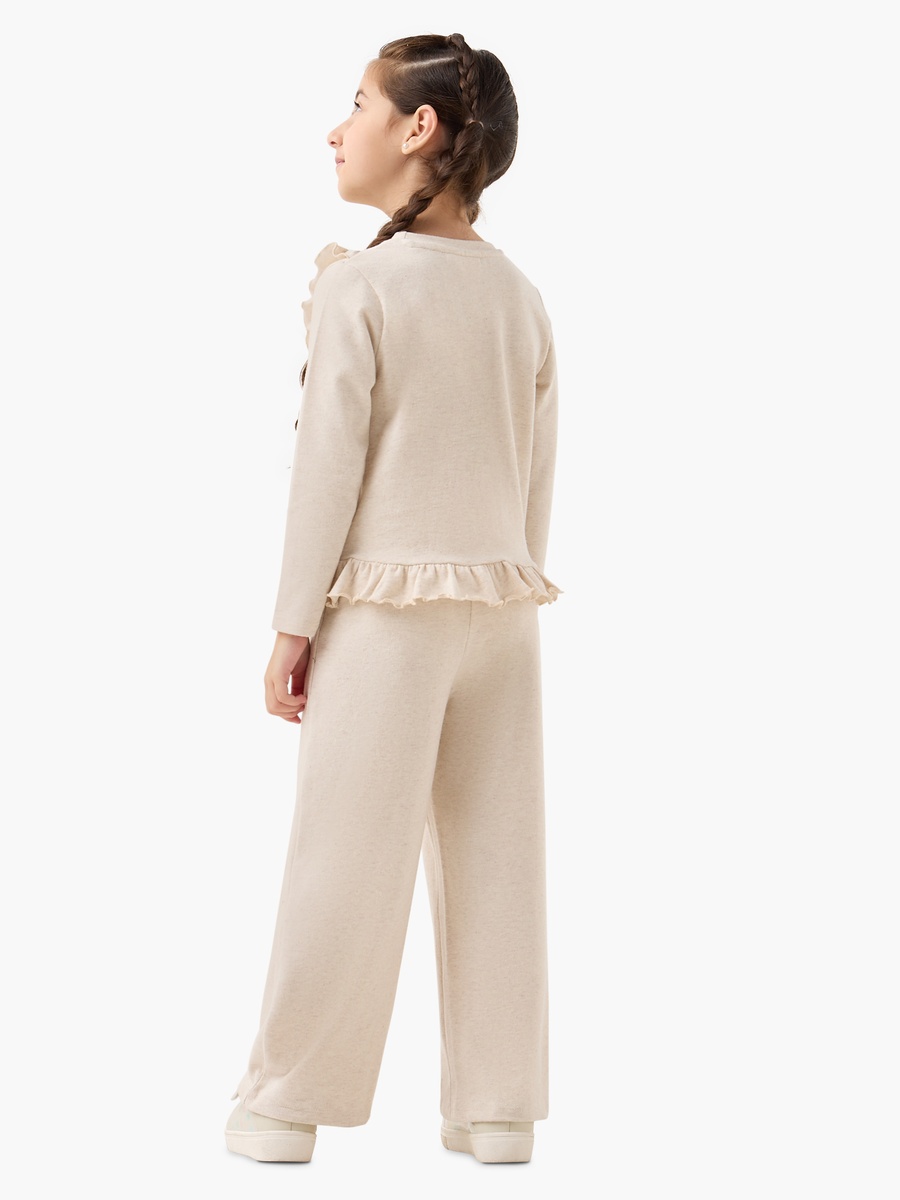 Ruffled Top and Pants Set