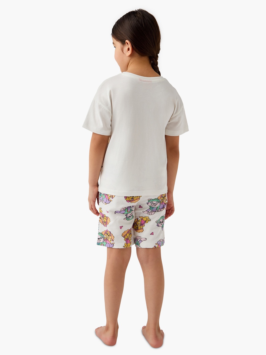 PAW Patrol Print T-Shirt and Shorts Set