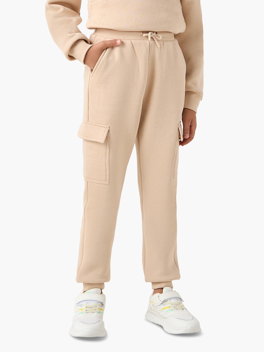Solid High Neck Sweatshirt and Joggers Set