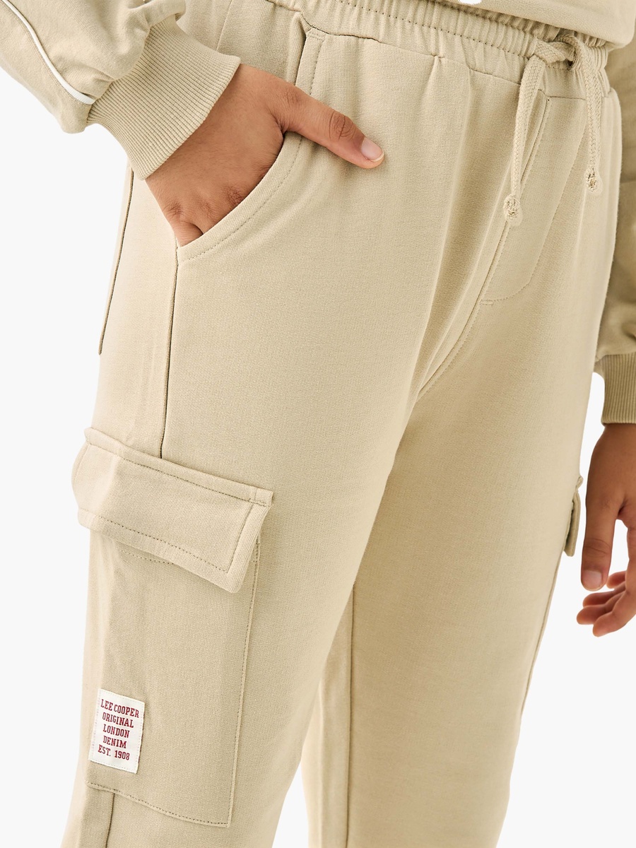 Printed Hooded Sweatshirt and Joggers Set