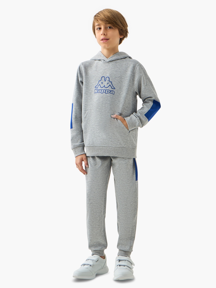 Logo Print Hoodie and Joggers Set