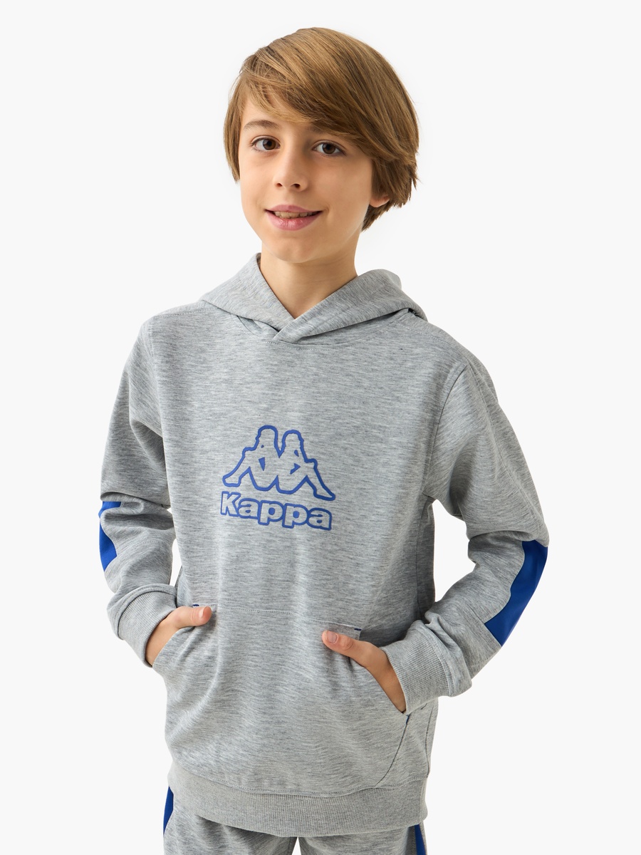 Logo Print Hoodie and Joggers Set