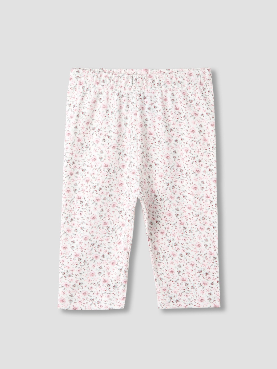Floral Print Long Sleeve T-Shirt and Pyjama Set