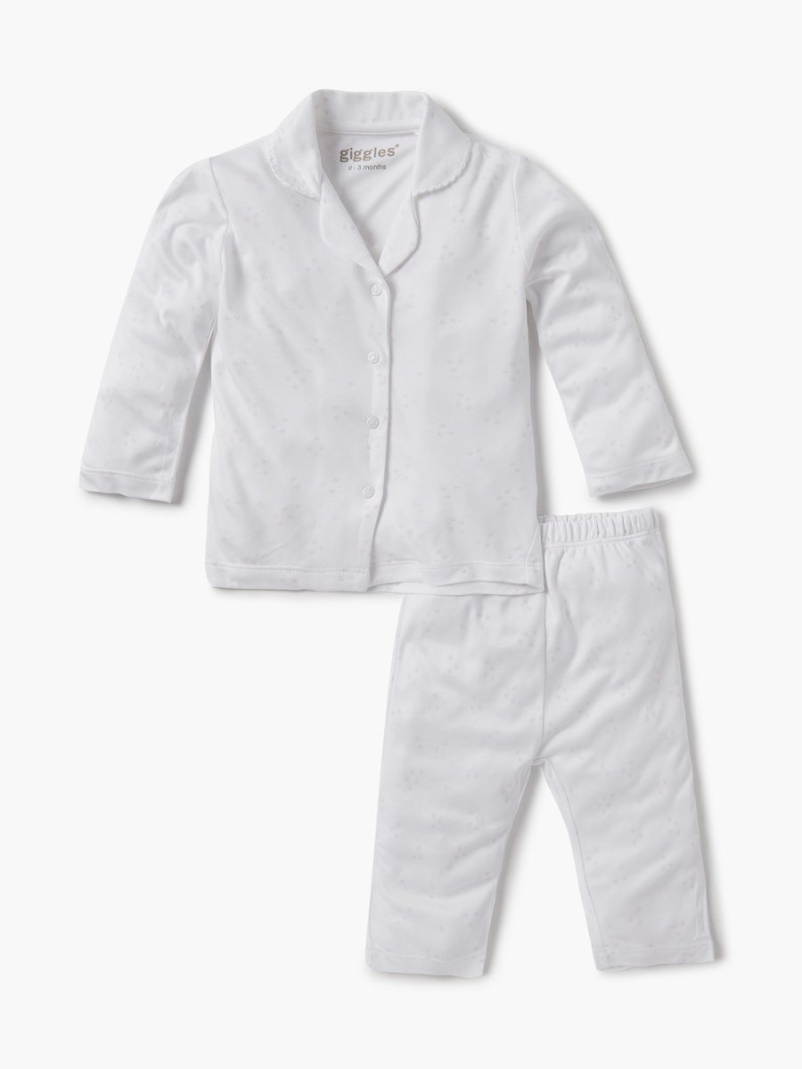 Solid Shirt and Pyjama Set