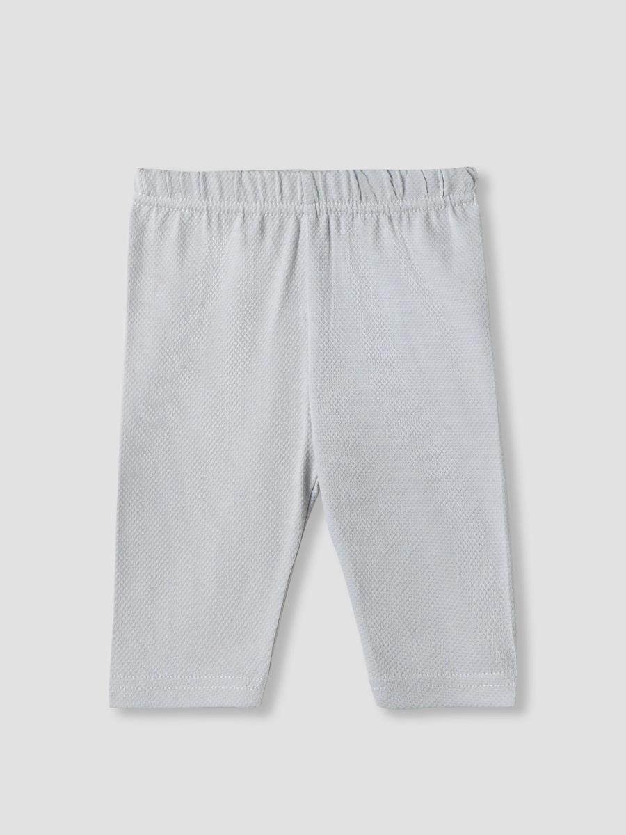 Textured T-Shirt and Pyjama Set