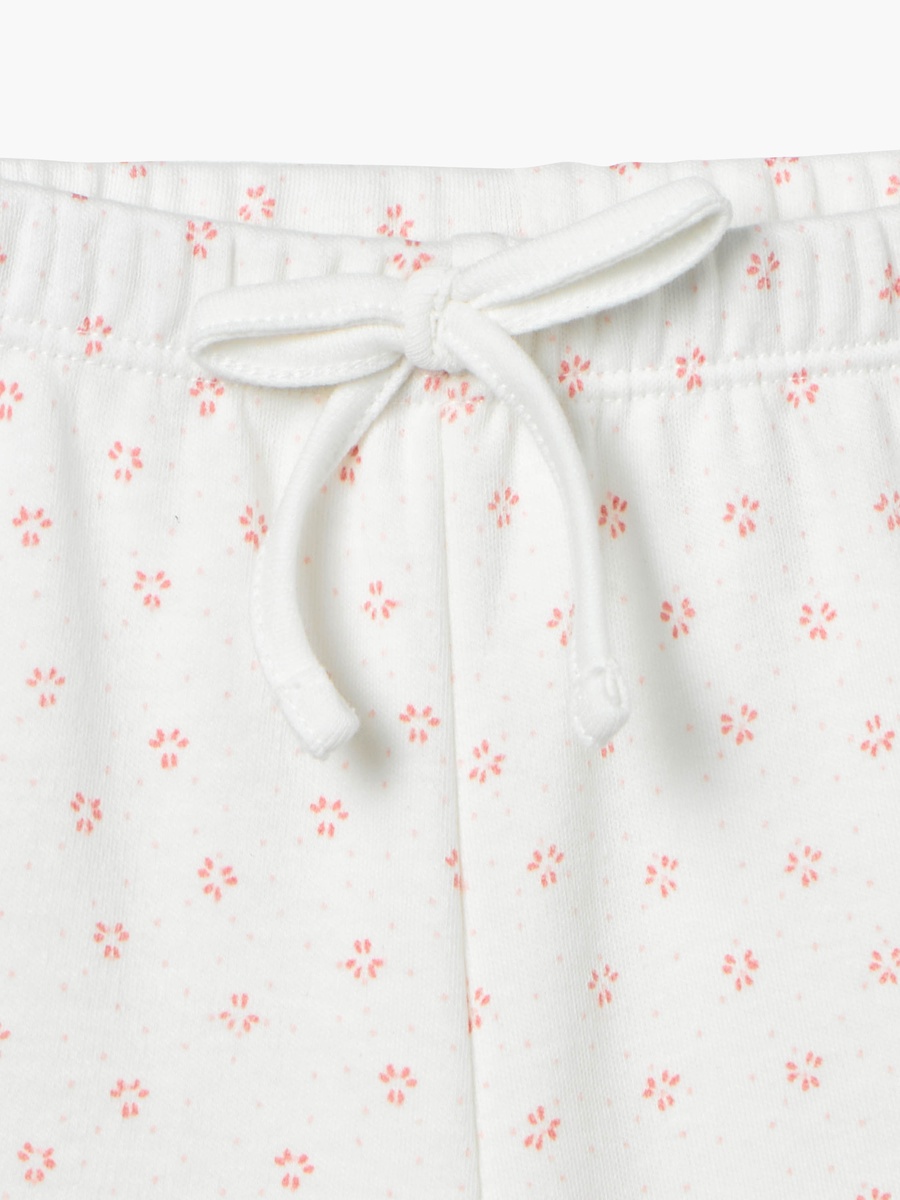 Floral Print T-Shirt and Shorts Set
