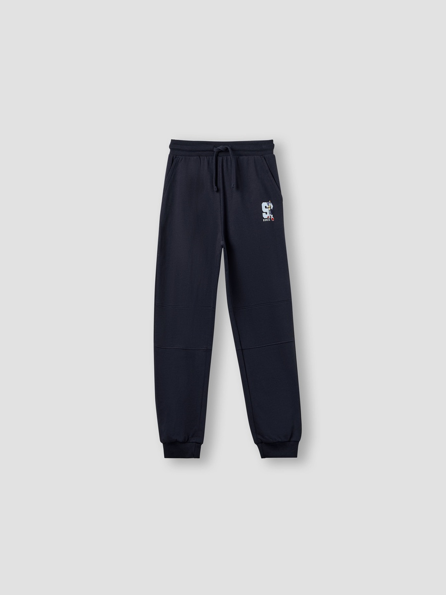 Sonic the Hedgehog Print Joggers with Pockets