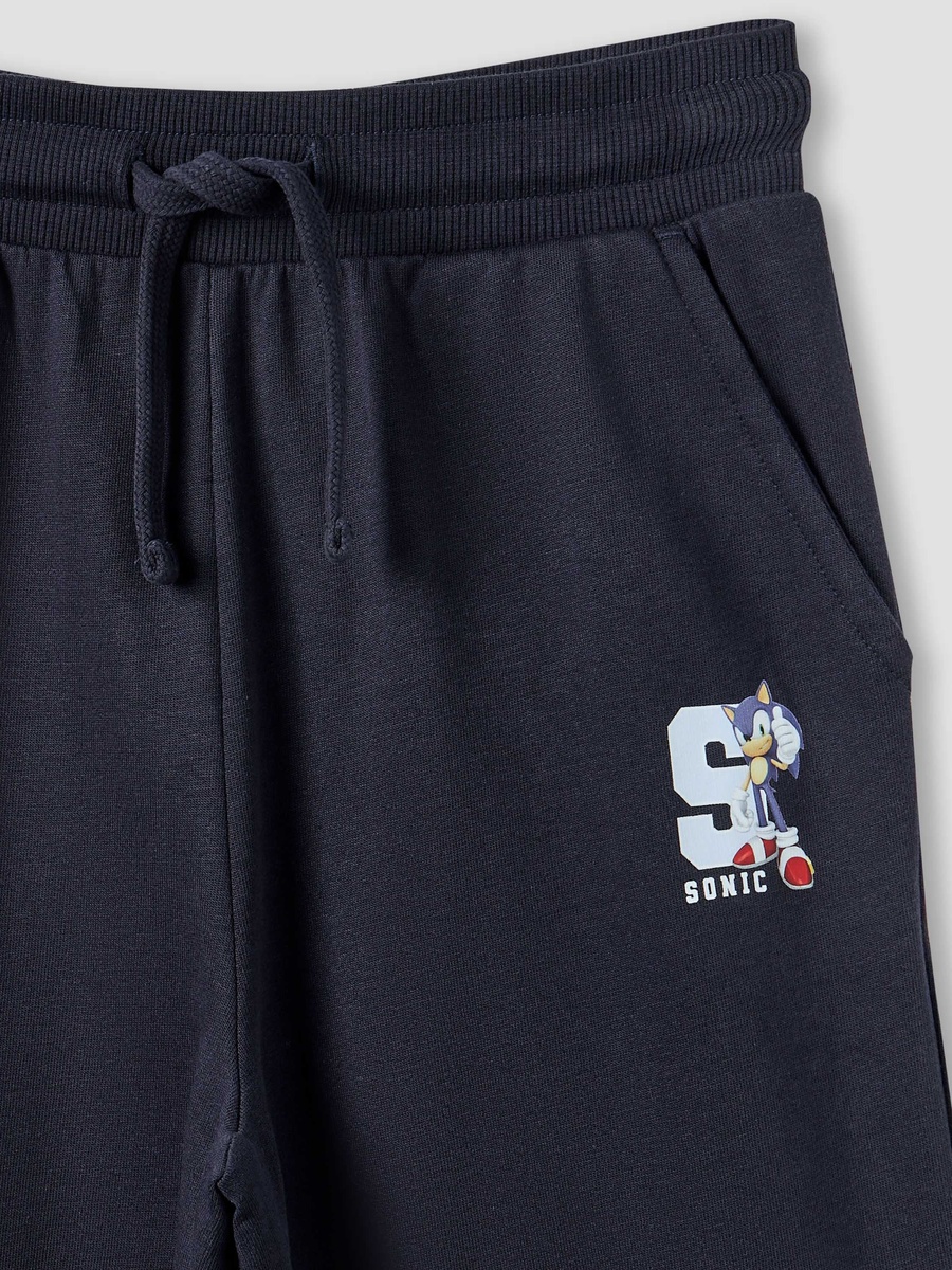 Sonic the Hedgehog Print Joggers with Pockets