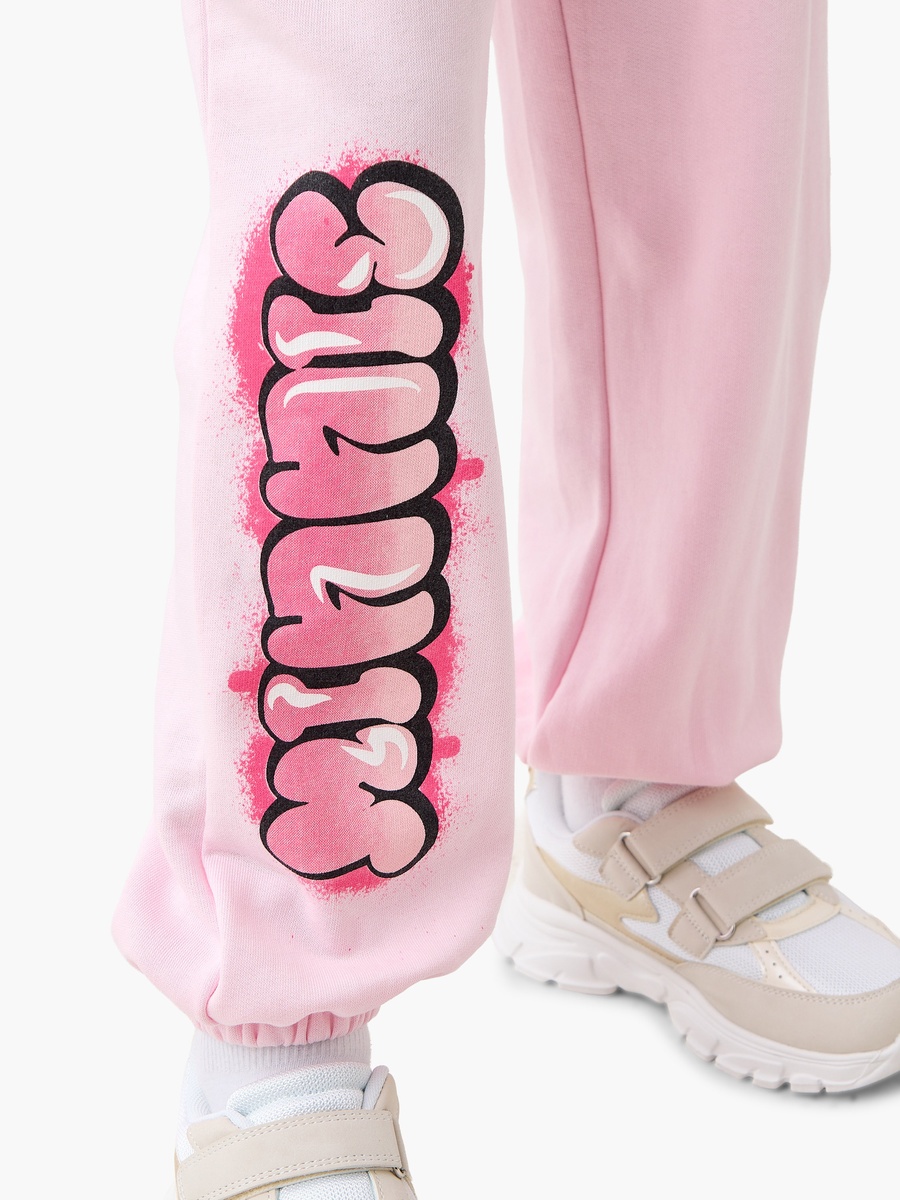 Minnie Mouse Print Joggers with Drawstring Closure