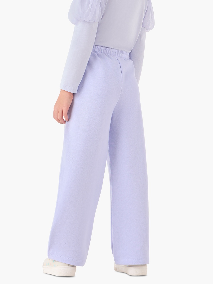 Joggers with Graphic Print - Cotton - Drawstring