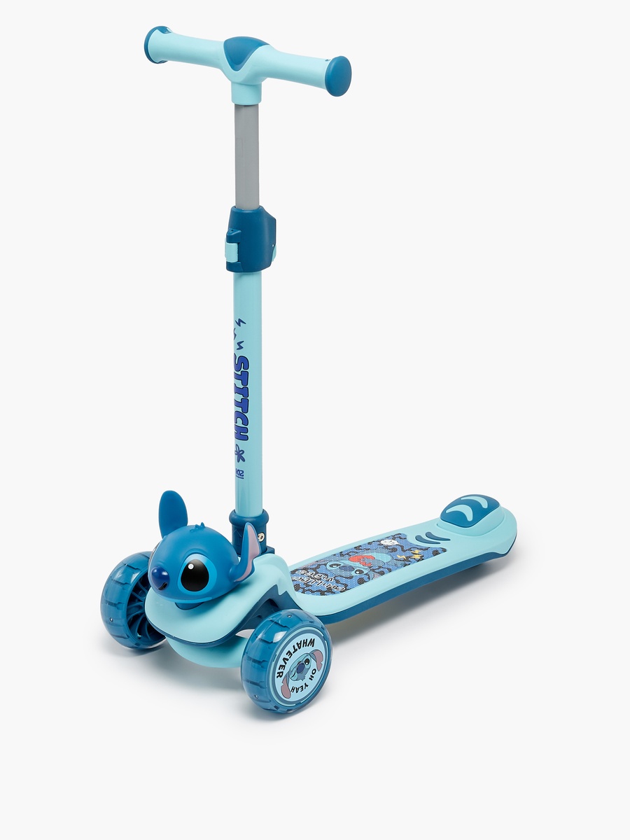 Disney Stitch Accent Foldable Scooter