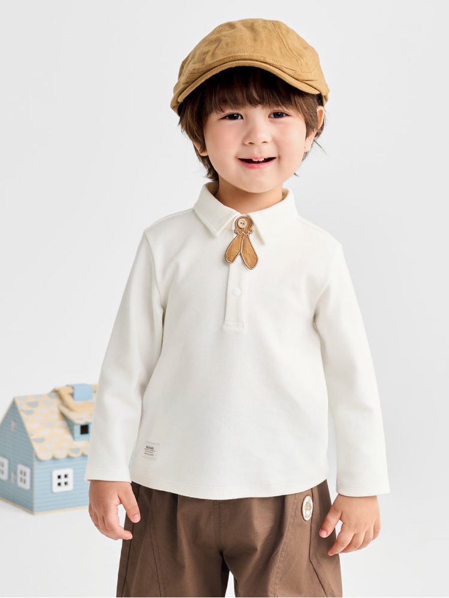 Long Sleeve Polo Top