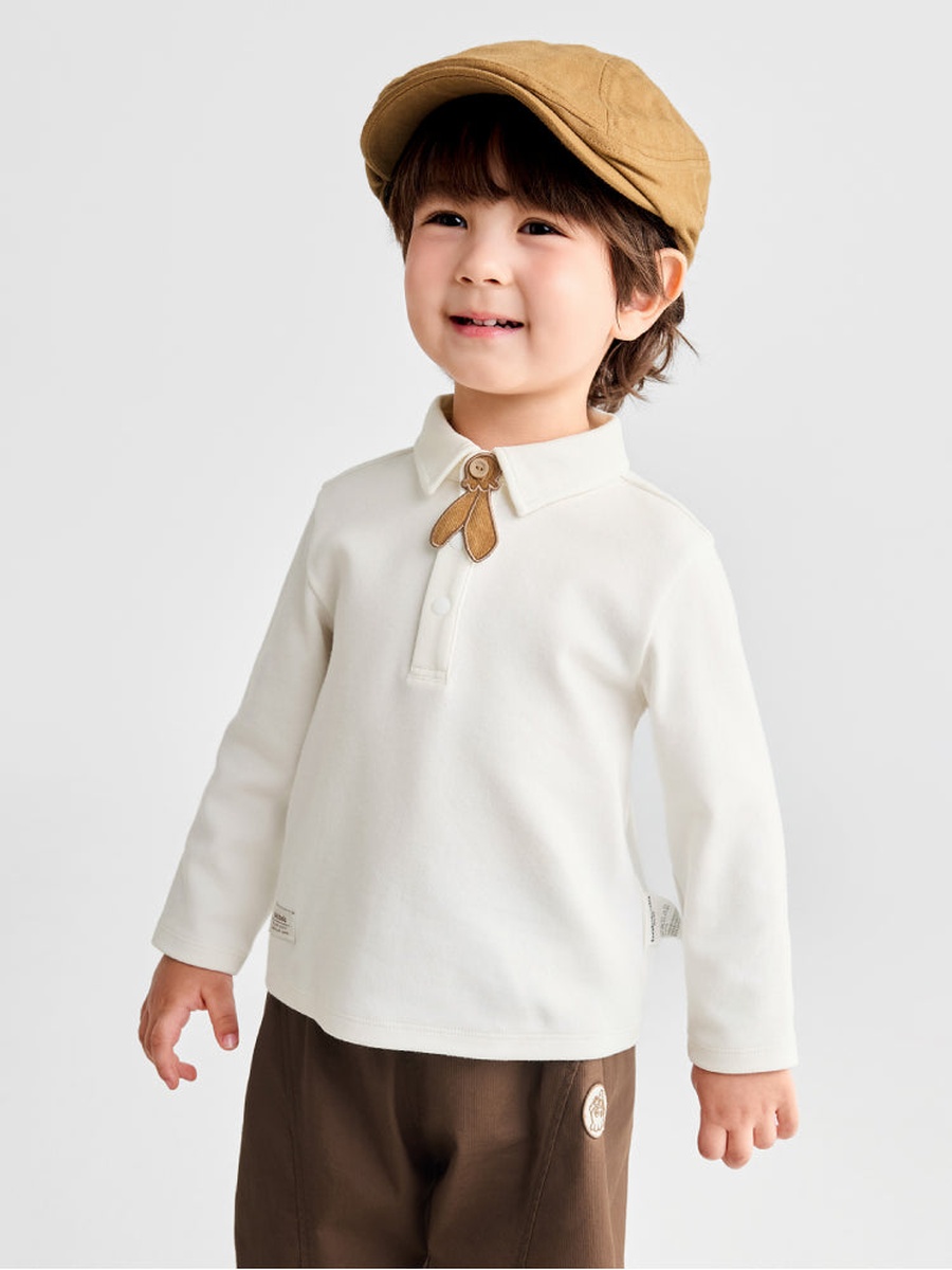 Long Sleeve Polo Top