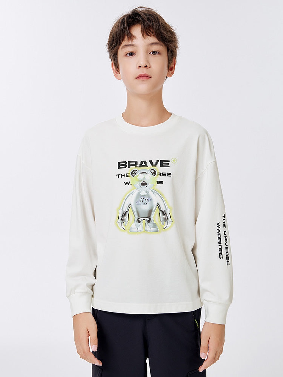 Graphic Print Long Sleeve T-Shirt