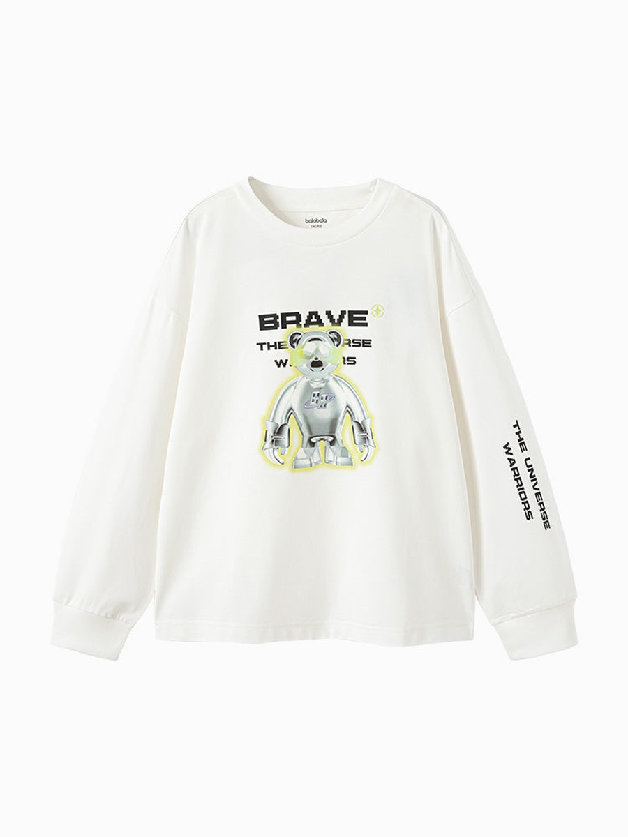 Graphic Print Long Sleeve T-Shirt