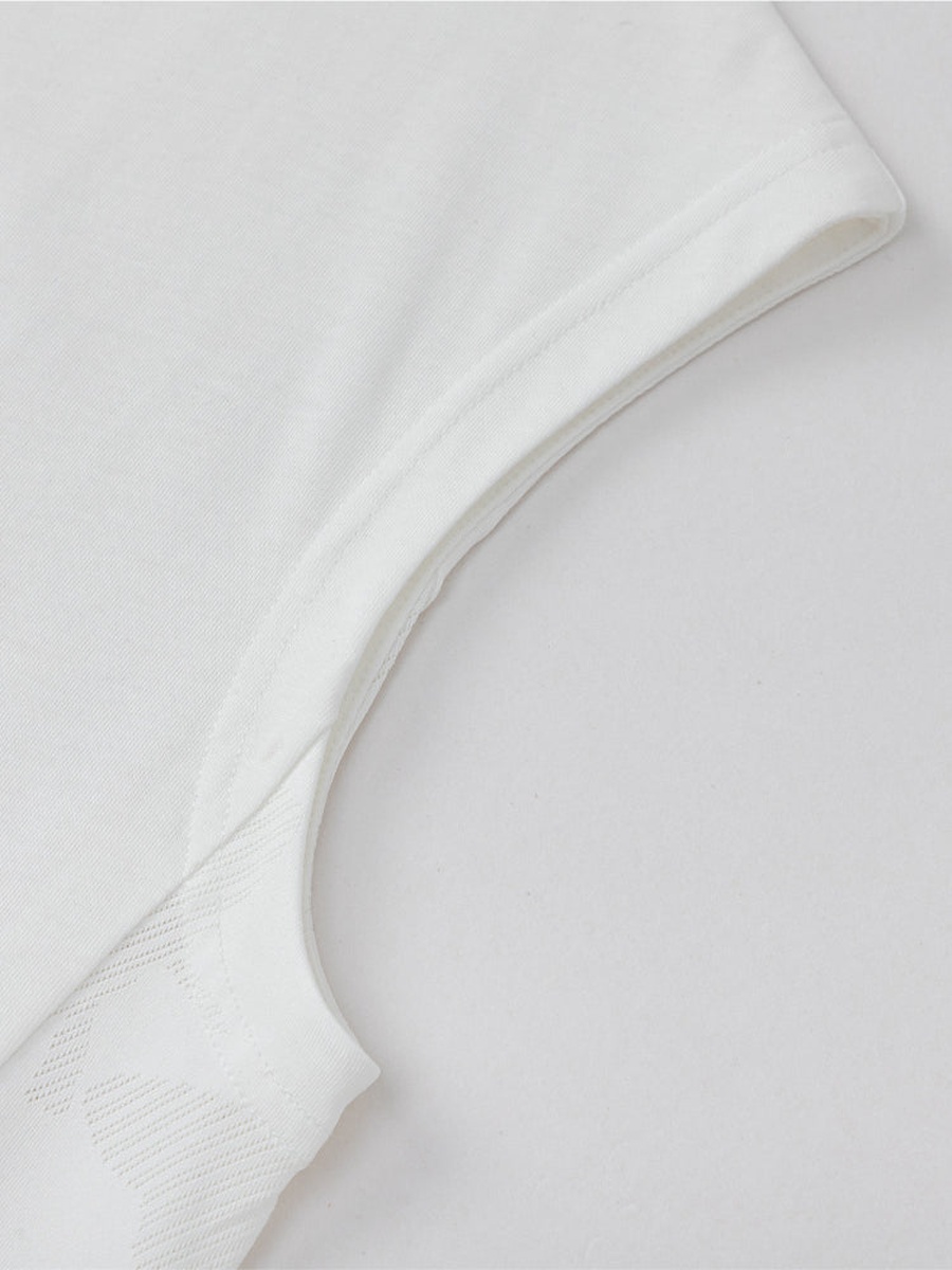 Front Print Sleeveless T-Shirt