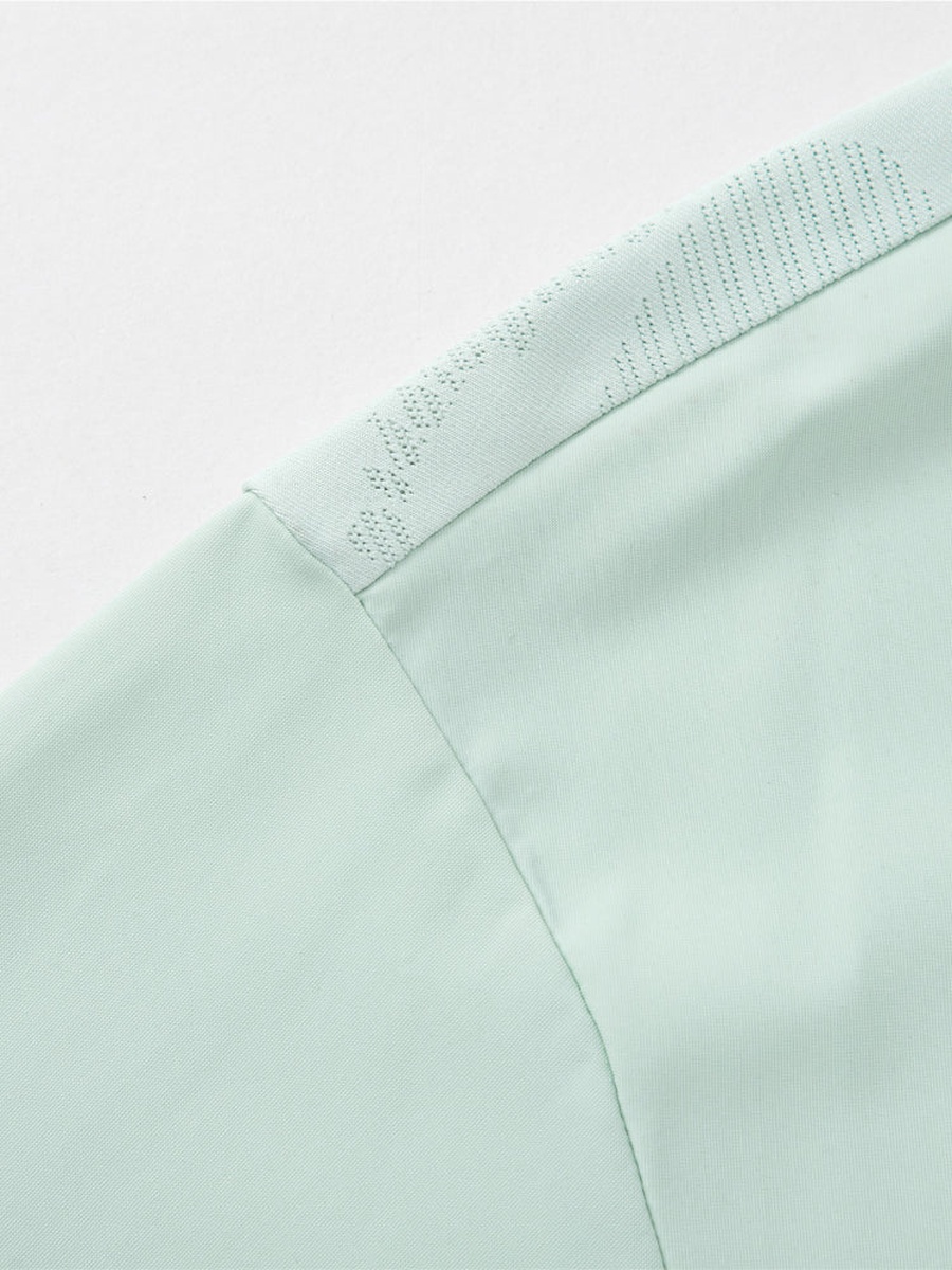 Short Sleeve T-Shirt - Textured Fabric with Front Print and Crew Neck