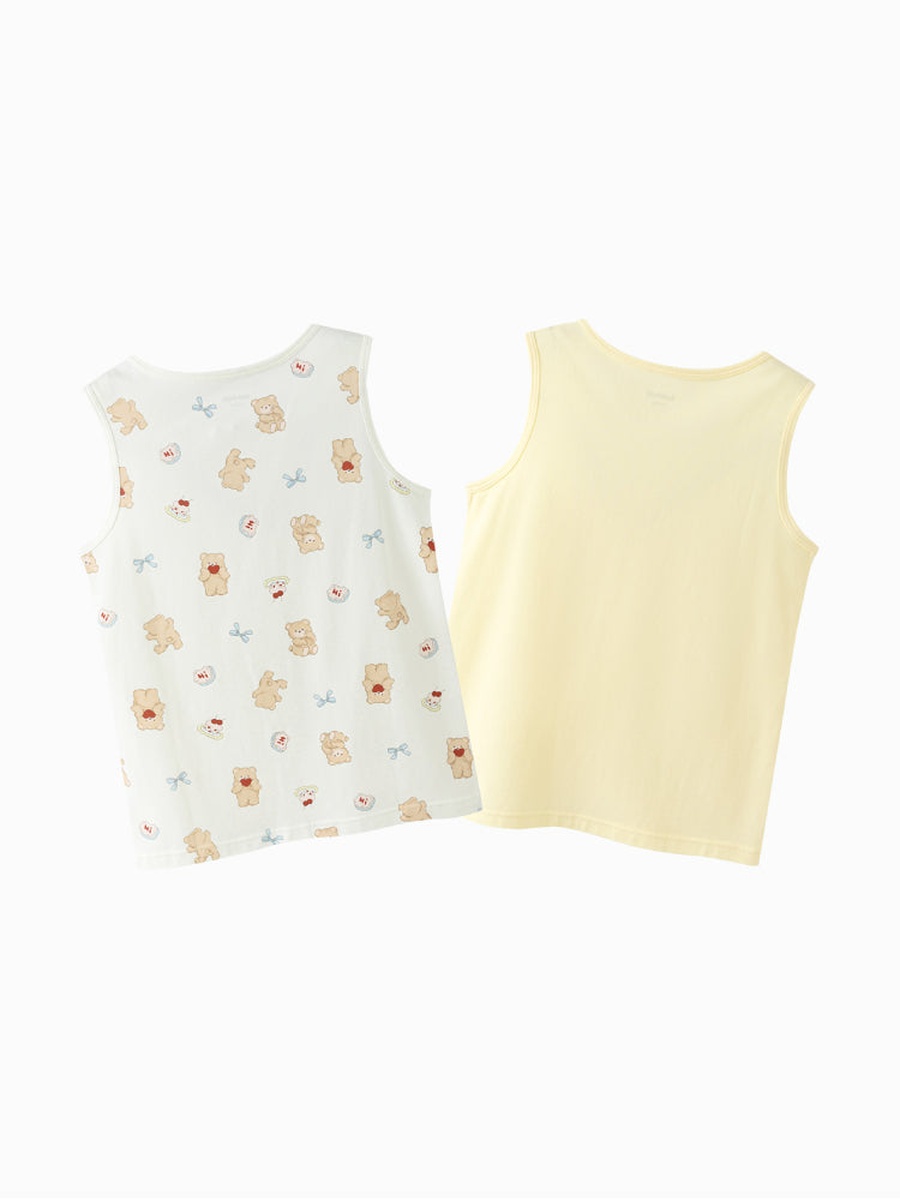 2-Pack Soft Cotton Tank Tops