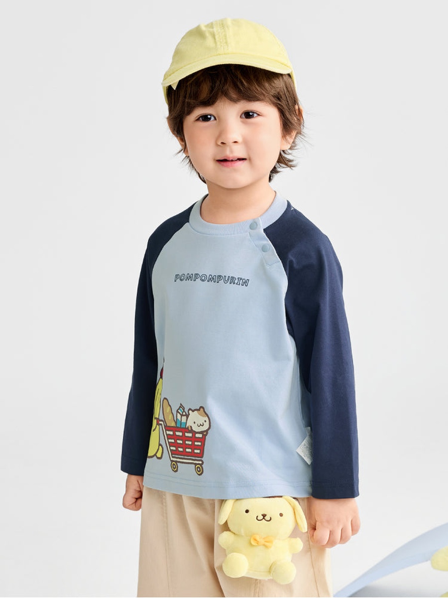 Long Sleeve Top with Character Graphic