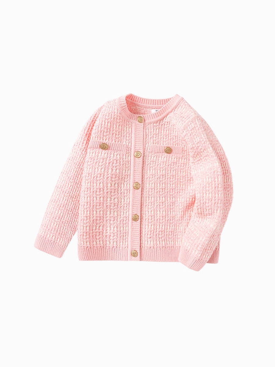 Textured Knitted Cardigan