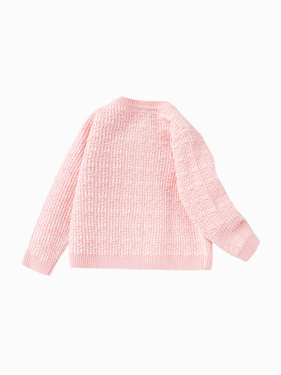 Textured Knitted Cardigan