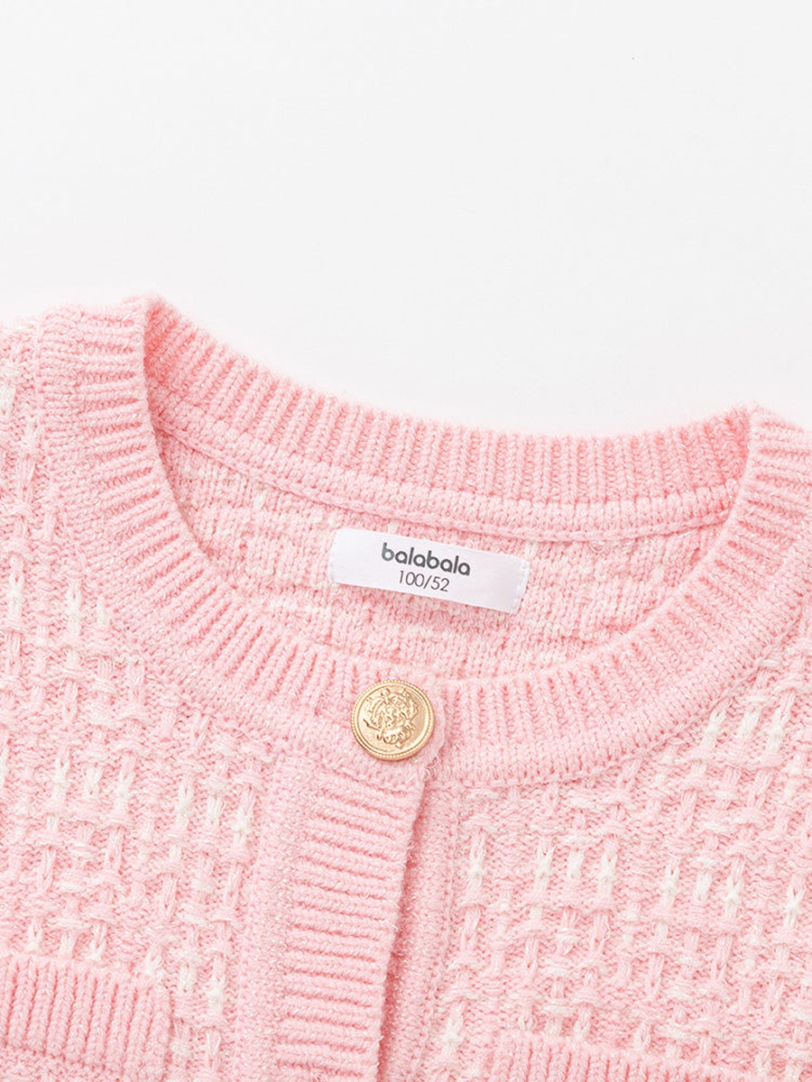Textured Knitted Cardigan