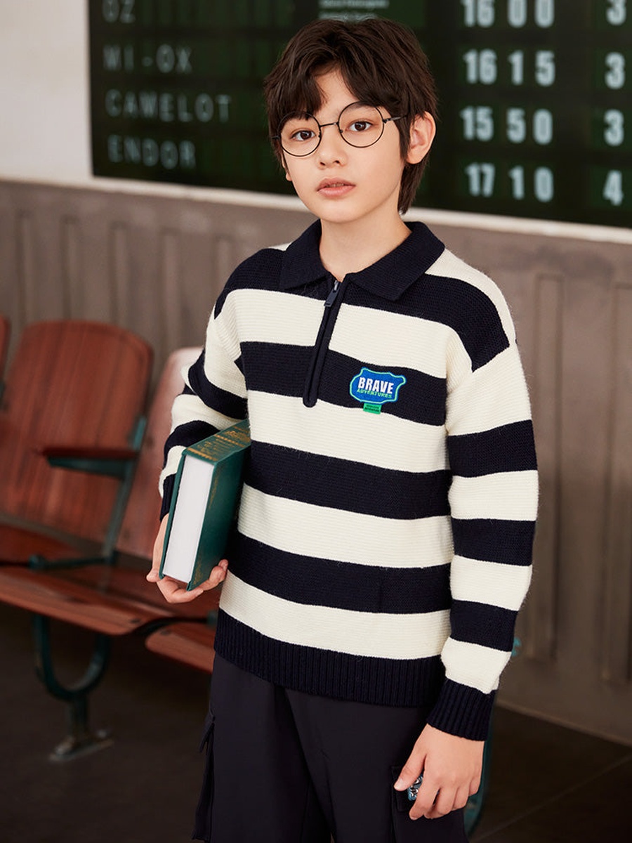 Striped Knitted Sweater