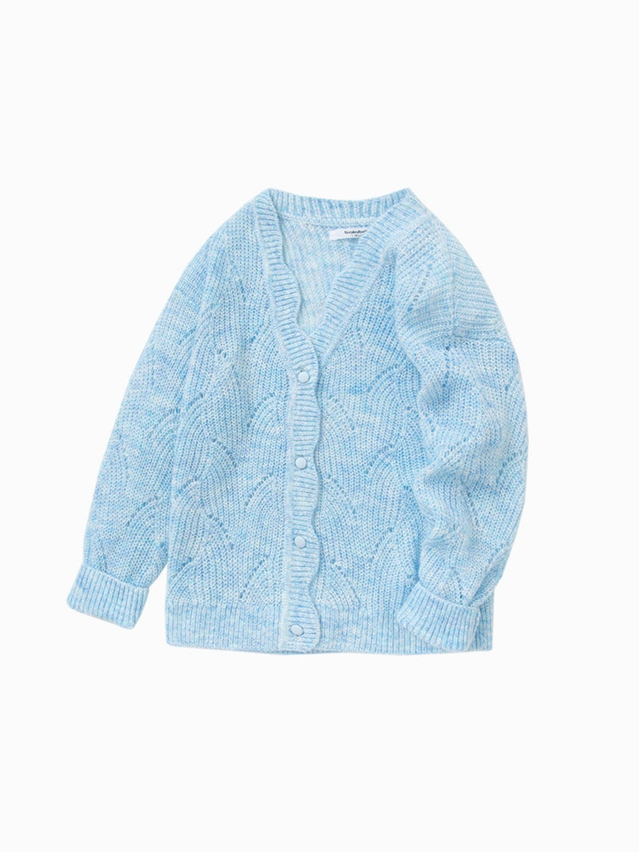 Textured Knitted Cardigan
