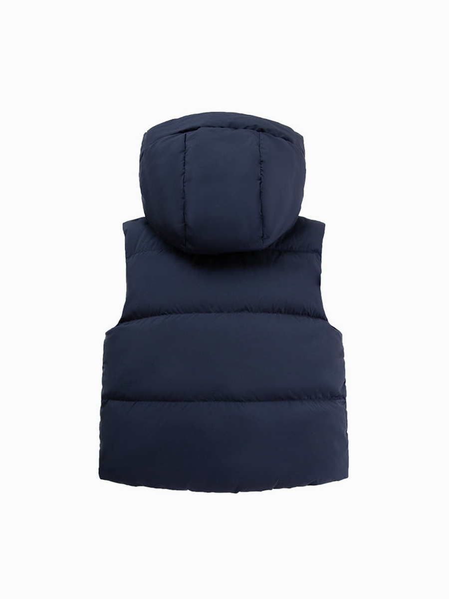 Puffer Vest with Patch