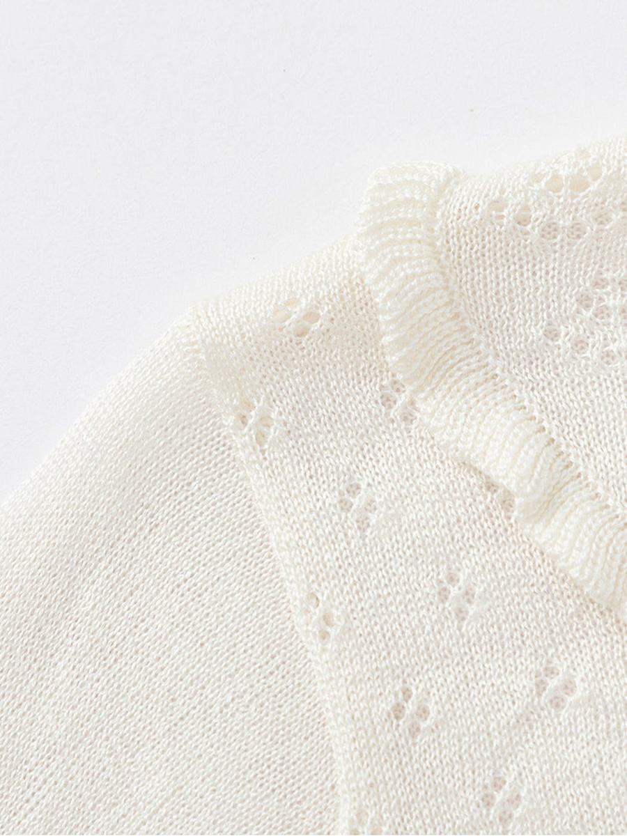 Solid Knitted Cardigan