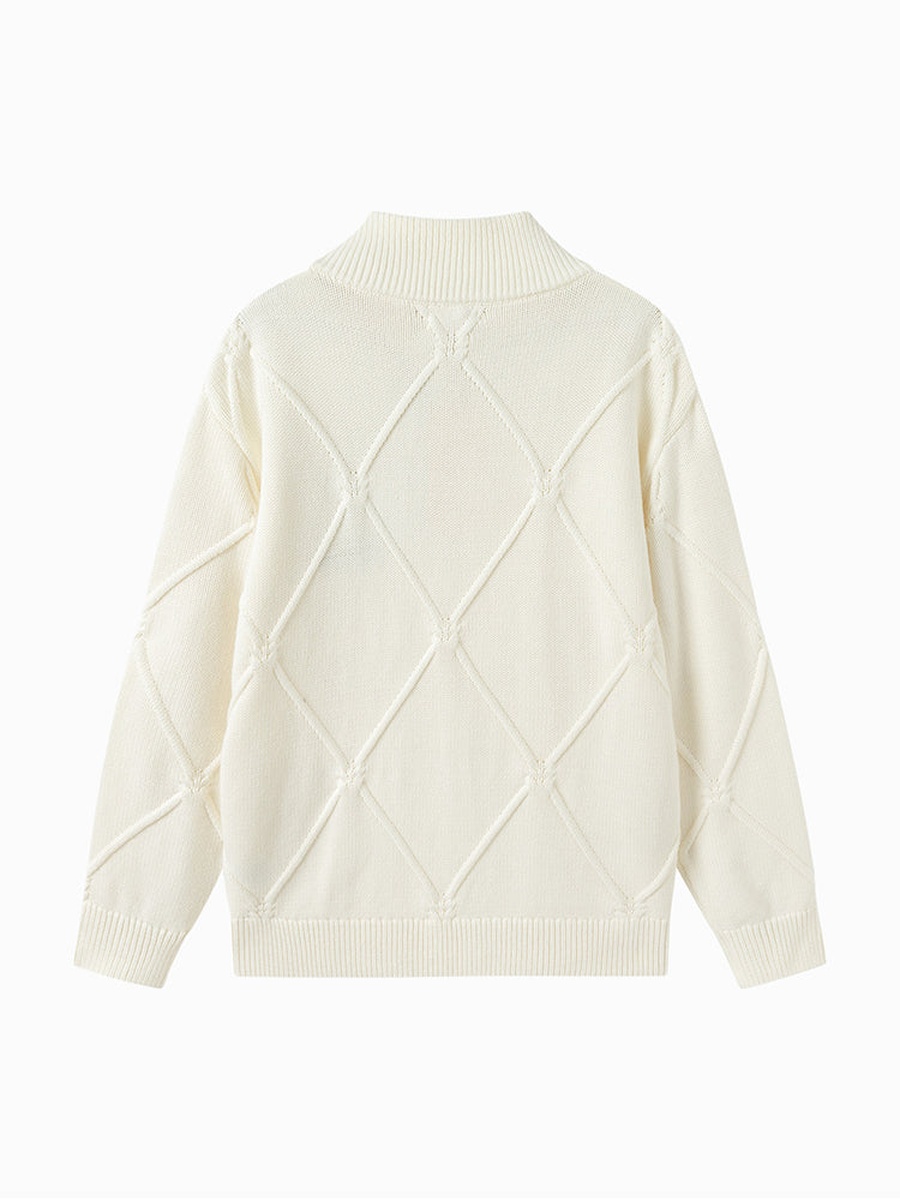 Textured Knit Sweater