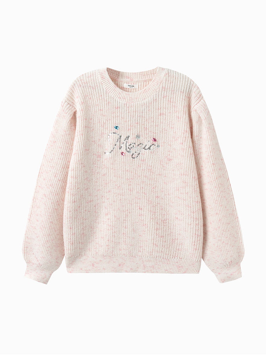 Knitted Sweater with Sequin