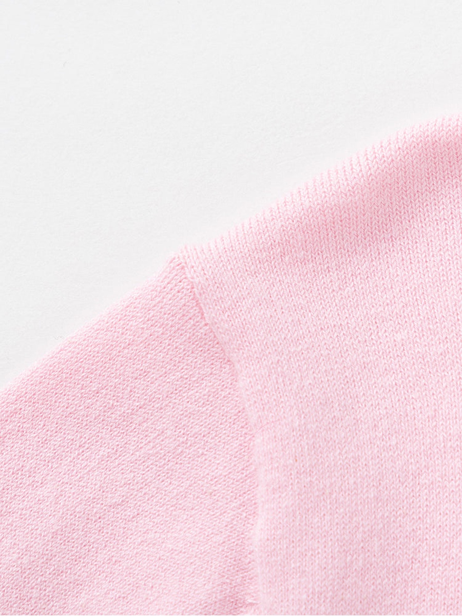 Knitted Cardigan with Heart Detail